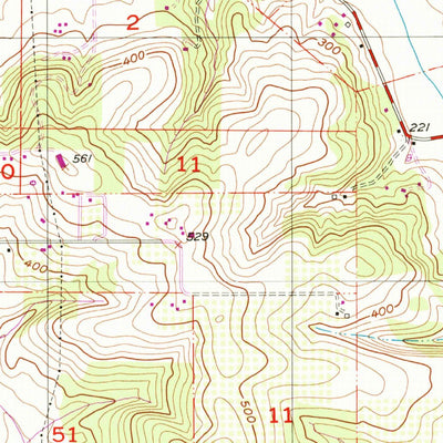 United States Geological Survey Carlton, OR (1957, 24000-Scale) digital map