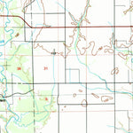 United States Geological Survey Carlyle Lake, IL (1985, 100000-Scale) digital map