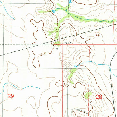 United States Geological Survey Carlyle, MT-ND (1981, 24000-Scale) digital map