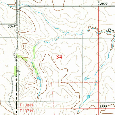 United States Geological Survey Carlyle, MT-ND (1981, 24000-Scale) digital map