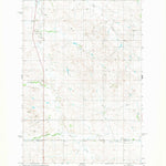 United States Geological Survey Carlyle NW, MT (1981, 24000-Scale) digital map