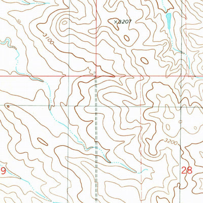United States Geological Survey Carlyle NW, MT (1981, 24000-Scale) digital map