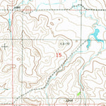United States Geological Survey Carlyle NW, MT (1981, 24000-Scale) digital map