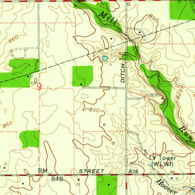 United States Geological Survey Carmel, IN (1959, 24000-Scale) digital map