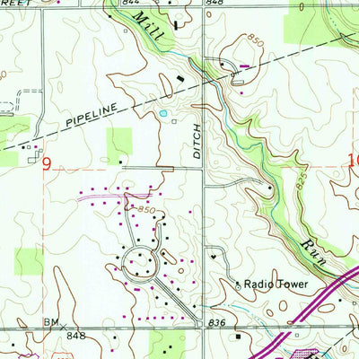 United States Geological Survey Carmel, IN (1967, 24000-Scale) digital map