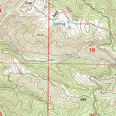 United States Geological Survey Carmel Valley, CA (1995, 24000-Scale) digital map