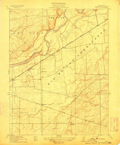 United States Geological Survey Carmichael, CA (1911, 31680-Scale) digital map