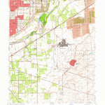 United States Geological Survey Carmichael, CA (1954, 24000-Scale) digital map