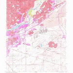 United States Geological Survey Carmichael, CA (1967, 24000-Scale) digital map