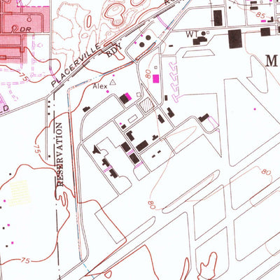 United States Geological Survey Carmichael, CA (1967, 24000-Scale) digital map