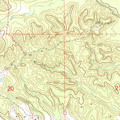 United States Geological Survey Carmichael, MS (1964, 24000-Scale) digital map
