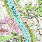 United States Geological Survey Carmichaels, PA (1964, 24000-Scale) digital map