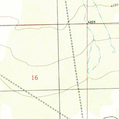 United States Geological Survey Carne, NM (1996, 24000-Scale) digital map