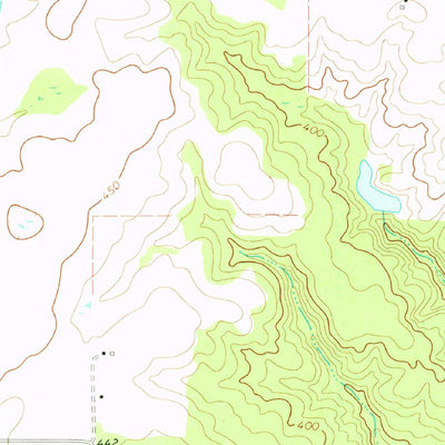 United States Geological Survey Carnegie, GA (1973, 24000-Scale) digital map