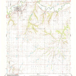 United States Geological Survey Carnegie, OK (1984, 24000-Scale) digital map