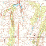United States Geological Survey Carnegie, OK (1984, 24000-Scale) digital map