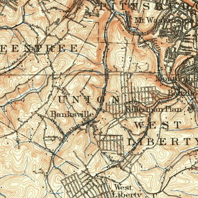 United States Geological Survey Carnegie, PA (1904, 62500-Scale) digital map