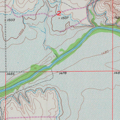 United States Geological Survey Carneiro, KS (1957, 24000-Scale) digital map