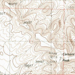United States Geological Survey Carnero Peak, NM (1985, 24000-Scale) digital map