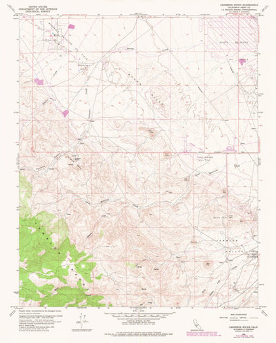 United States Geological Survey Carneros Rocks, CA (1959, 24000-Scale) digital map