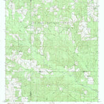 United States Geological Survey Carnes, MS (1983, 24000-Scale) digital map