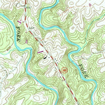 United States Geological Survey Carnesville, GA (1959, 24000-Scale) digital map