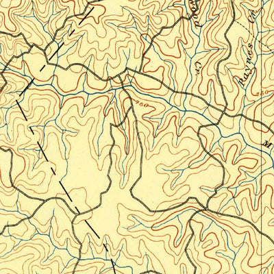 United States Geological Survey Carnesville, GA-SC (1891, 125000-Scale) digital map