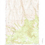 United States Geological Survey Carney Butte, OR (1967, 24000-Scale) digital map
