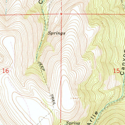 United States Geological Survey Carney Butte, OR (1967, 24000-Scale) digital map