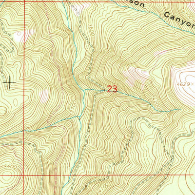 United States Geological Survey Carney Butte, OR (1967, 24000-Scale) digital map