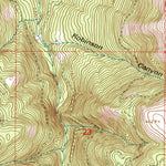 United States Geological Survey Carney Butte, OR (1995, 24000-Scale) digital map