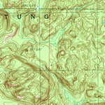 United States Geological Survey Carney Lake, MI (1986, 24000-Scale) digital map