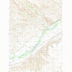 United States Geological Survey Carney, MT (1951, 24000-Scale) digital map