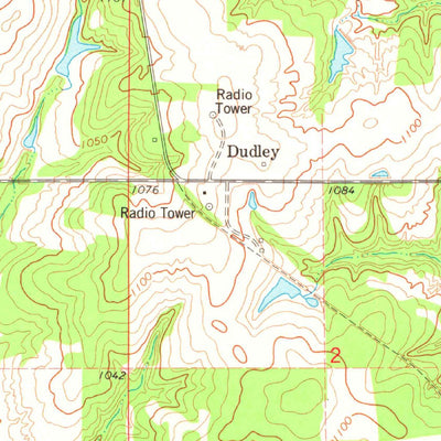 United States Geological Survey Carney, OK (1978, 24000-Scale) digital map