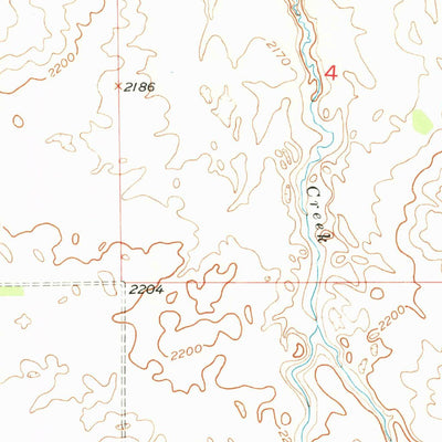 United States Geological Survey Carns, NE (1949, 24000-Scale) digital map