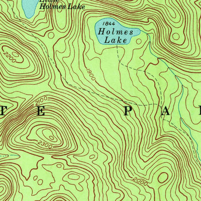 United States Geological Survey Caroga Lake, NY (1970, 24000-Scale) digital map