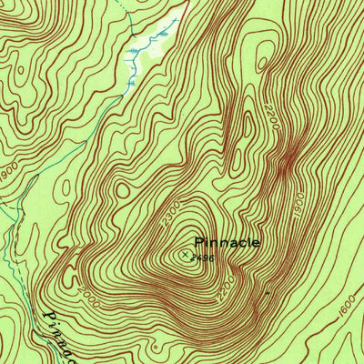 United States Geological Survey Caroga Lake, NY (1970, 24000-Scale) digital map