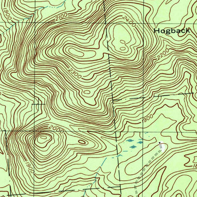 United States Geological Survey Caroga Lake, NY (1997, 24000-Scale) digital map
