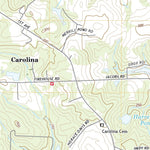 United States Geological Survey Carolina, AL (2021, 24000-Scale) digital map