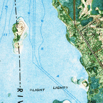 United States Geological Survey Carolina Beach, NC (1970, 24000-Scale) digital map