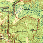 United States Geological Survey Carolina, RI (1943, 31680-Scale) digital map