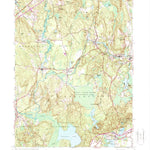 United States Geological Survey Carolina, RI (1953, 24000-Scale) digital map