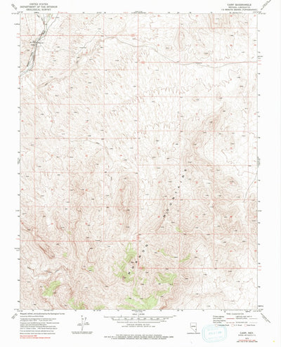 United States Geological Survey Carp, NV (1973, 24000-Scale) digital map