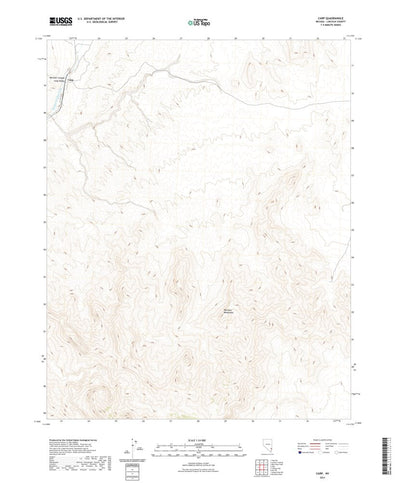 United States Geological Survey Carp, NV (2021, 24000-Scale) digital map