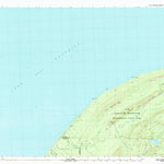 United States Geological Survey Carp River, MI (1980, 25000-Scale) digital map