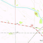 United States Geological Survey Carpenter, IA-MN (1972, 24000-Scale) digital map