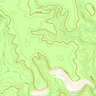 United States Geological Survey Carpenter Mesa NW, NM (1968, 24000-Scale) digital map