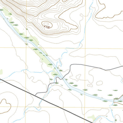 United States Geological Survey Carpenter Mesa SW, NM (2020, 24000-Scale) digital map