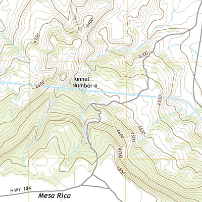 United States Geological Survey Carpenter Mesa SW, NM (2020, 24000-Scale) digital map