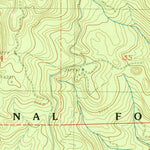 United States Geological Survey Carpenter Mountain, OR (1989, 24000-Scale) digital map